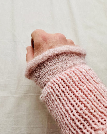 Morgennebel Handstulpen von Rabea mit Mohair Bliss von Pascuali 4