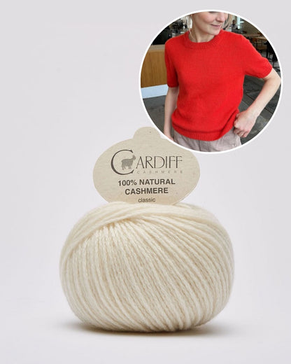Poppy Tee | fantastisch weiches Shirt mit Classic Cashmere von Cardiff