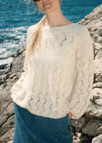 Toscana Jumper | fantastic summer sweater made from Le Petit Organic Cotton by Biches & Bûches