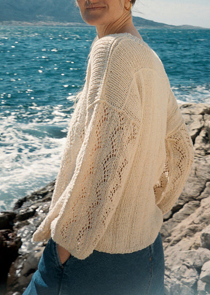 Toscana Jumper | fantastic summer sweater made from Le Petit Organic Cotton by Biches & Bûches