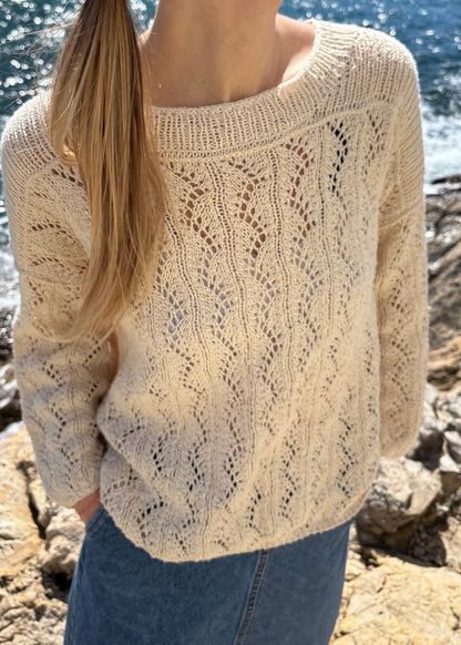 Toscana Jumper | fantastic summer sweater made from Le Petit Organic Cotton by Biches & Bûches