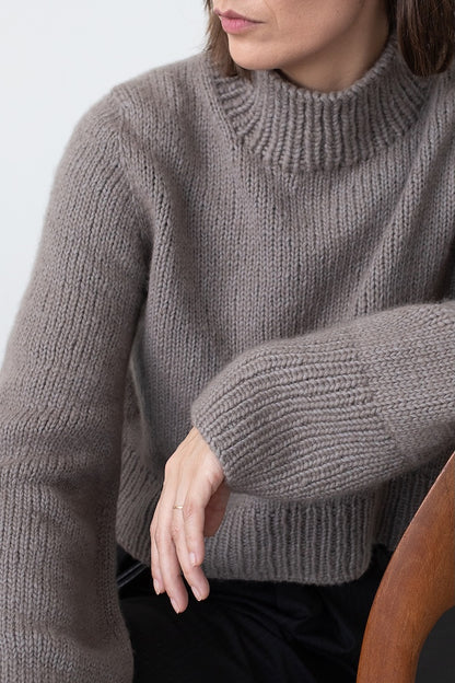 Etta | Basic sweater van Woolfolk Air