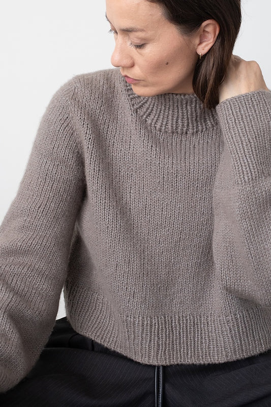 Etta | Air Basic Sweater by Woolfolk