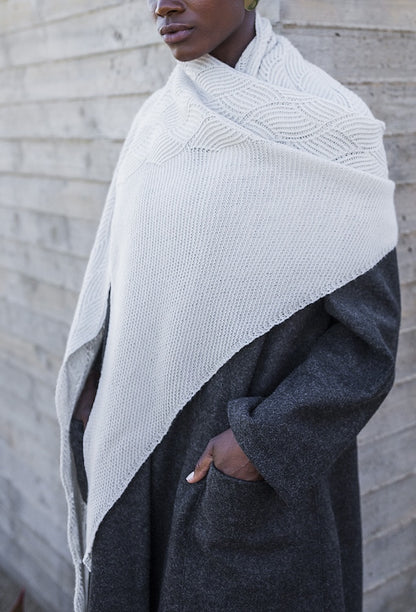Skala Shawl | maiga šalle no Woolfolk Tynd dzijas