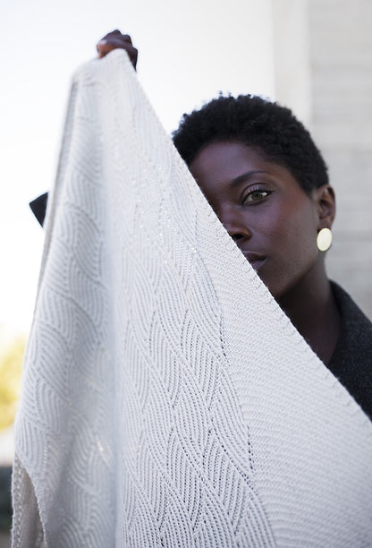 Skala Shawl | maiga šalle no Woolfolk Tynd dzijas