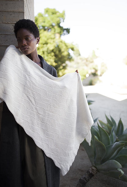 Skala Shawl | maiga šalle no Woolfolk Tynd dzijas