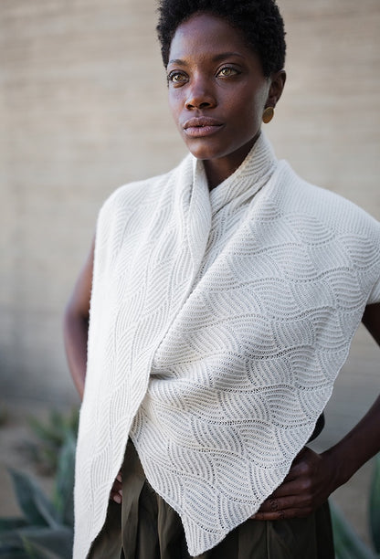 Skala Shawl | maiga šalle no Woolfolk Tynd dzijas