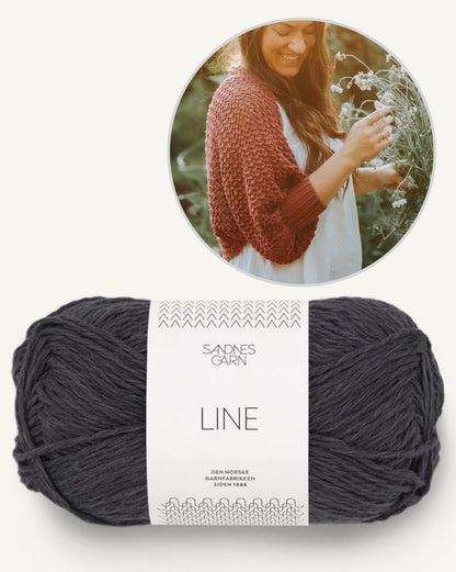 Akina Shrug | zartes Jäckchen aus Line von Sandnes Garn