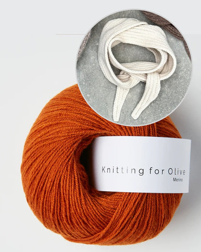 Alex Scarf - small | Knitting kit with instructions (German) as PDF 