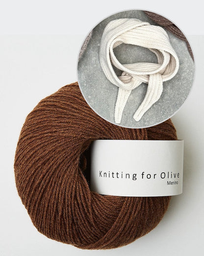 Alex Scarf - small | Knitting kit with instructions (German) as PDF 