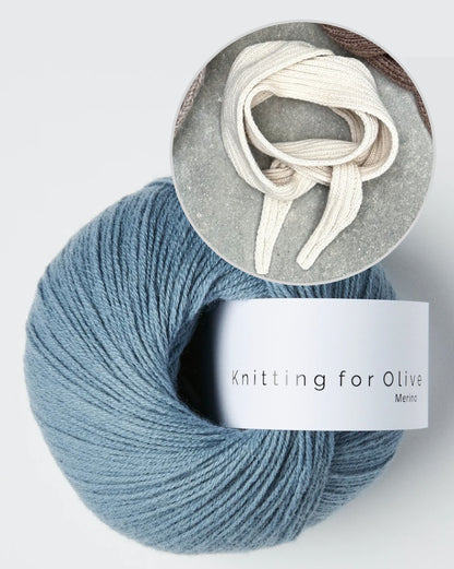 Alex Scarf - small | Knitting kit with instructions (German) as PDF 