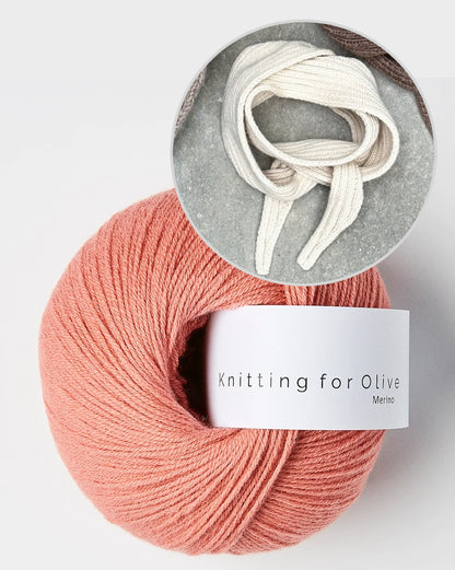 Alex Scarf - small | Knitting kit with instructions (German) as PDF 