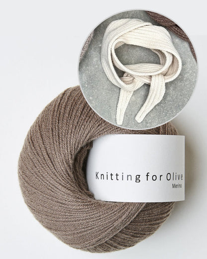 Alex Scarf - small | Knitting kit with instructions (German) as PDF 
