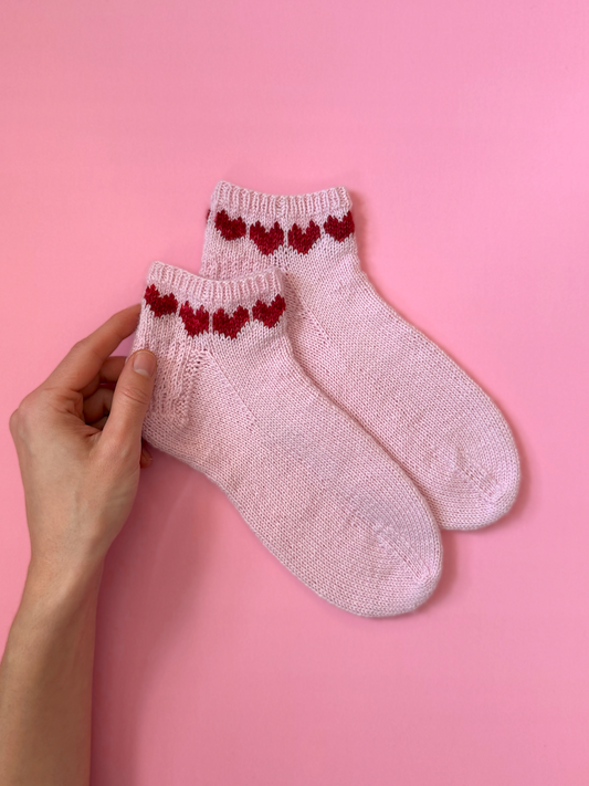 February Socks | be my Valentine with Pinta by Pascuali