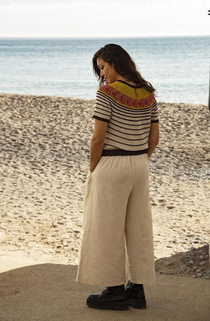 Top Amaru | Rayures et motifs estivaux de Puno de Pascuali