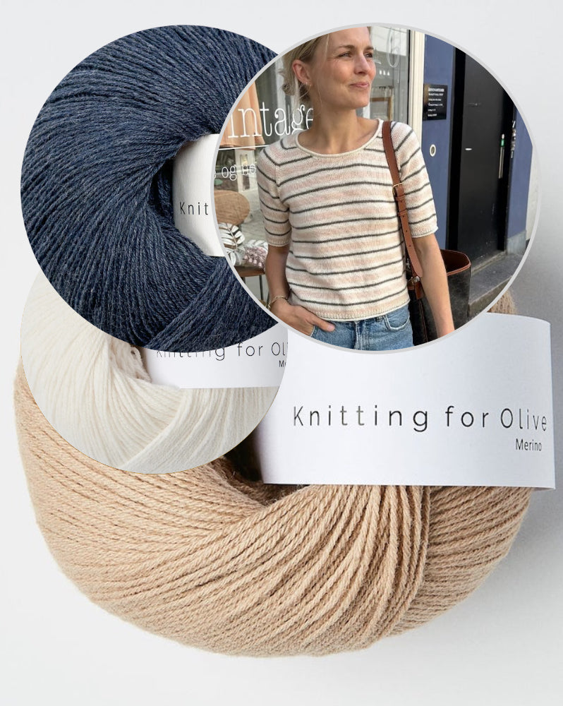 PetiteKnit Amelie Tee mit Merino von Knitting for Olive 10