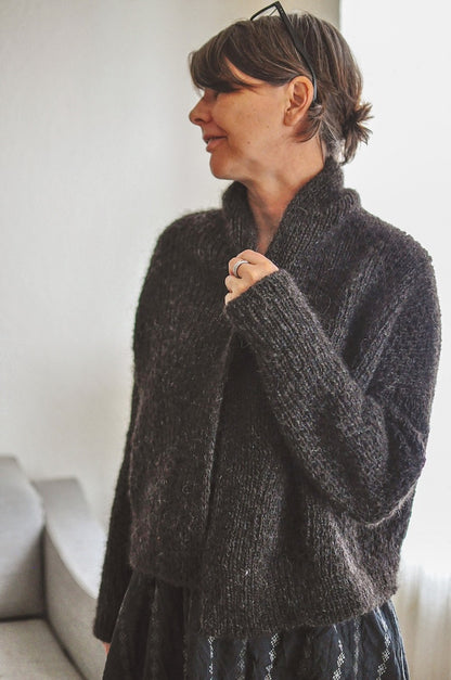 Big Love | casual cardigan made from Lettlopi by Lopi Island