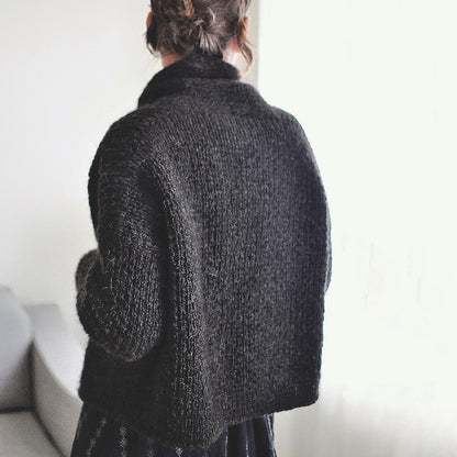 Big Love | casual cardigan made from Lettlopi by Lopi Island