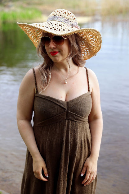 Summer Fling | fließendes Sommerkleid aus Pure Silk von Knitting for Olive