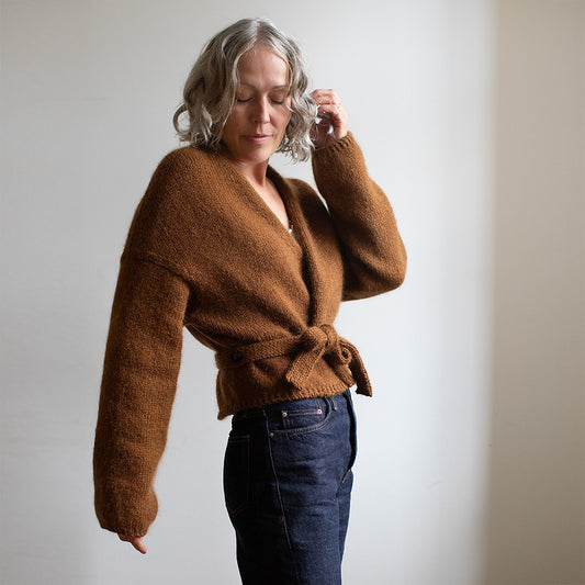 Fold Wrap | naiselik hõlmikjakk Atlasest ja Tynn Silk Mohairist firmalt Sandnes Garn