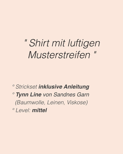April Top | luftiges Lacemuster aus Tynn Line von Sandnes Garn