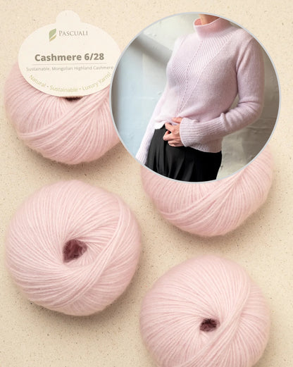 Arrow blūze | ļoti glaimojoša un mīksta, izgatavota no Pascuali Cashmere 6/28