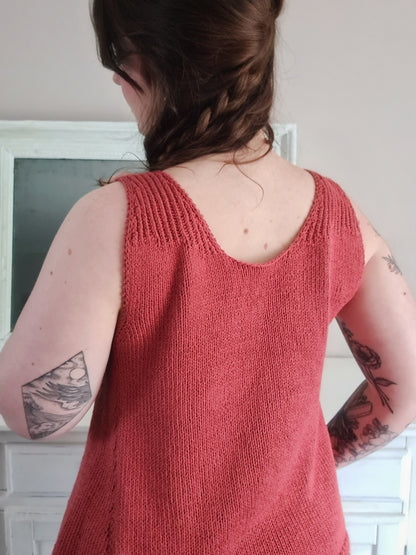 Liserne Top | feine A-Linie aus Pure Silk von Knitting for Olive