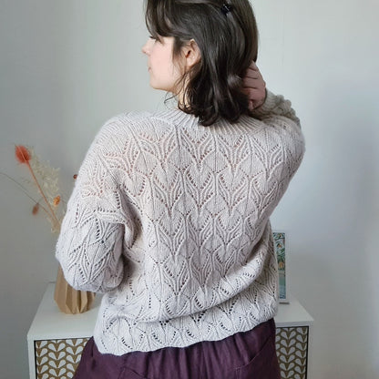 Audrey Borrego Oleander Sweater mit Ecopuno von Lana Grossa 9