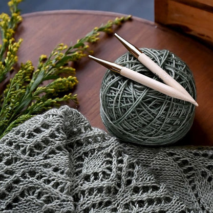 Bamboo interchangeable needle tips