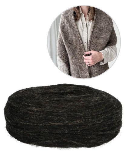 Autumn Tales Shawl | light and warm from Plötulopi by Lopi Island