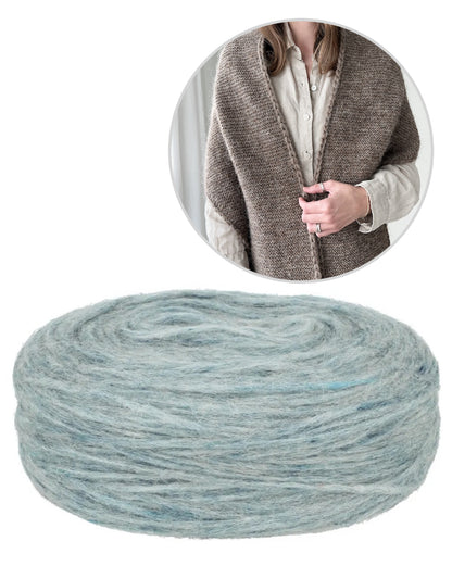 Autumn Tales Shawl | light and warm from Plötulopi by Lopi Island