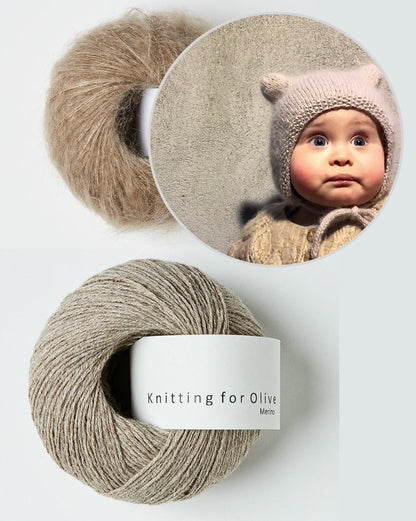 Baby Bear Bonnet | with PDF instructions - cute bear ears!