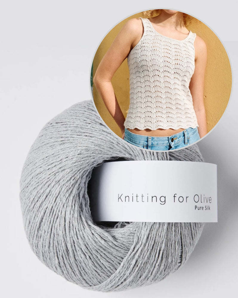 Barbroe Top von Knitting for Olive mit Pure Silk 11