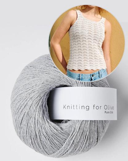 Barbroe Top von Knitting for Olive mit Pure Silk 11