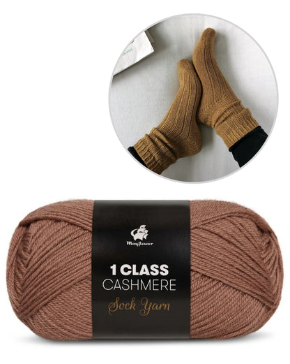 Basic Socks Light | fine pattern with soft 1 Class Cashmere from Mayflower Denmark