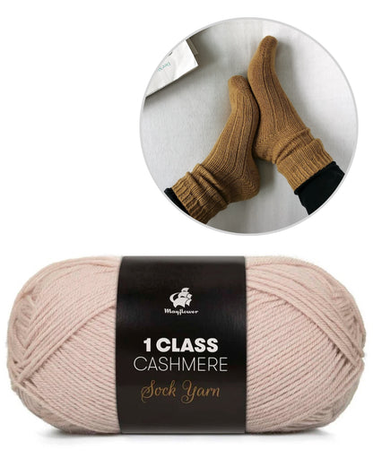 Basic Socks Light | fine pattern with soft 1 Class Cashmere from Mayflower Denmark