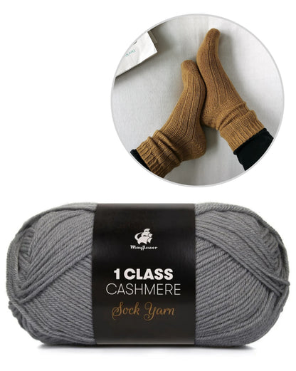 Basic Socks Light | fine pattern with soft 1 Class Cashmere from Mayflower Denmark