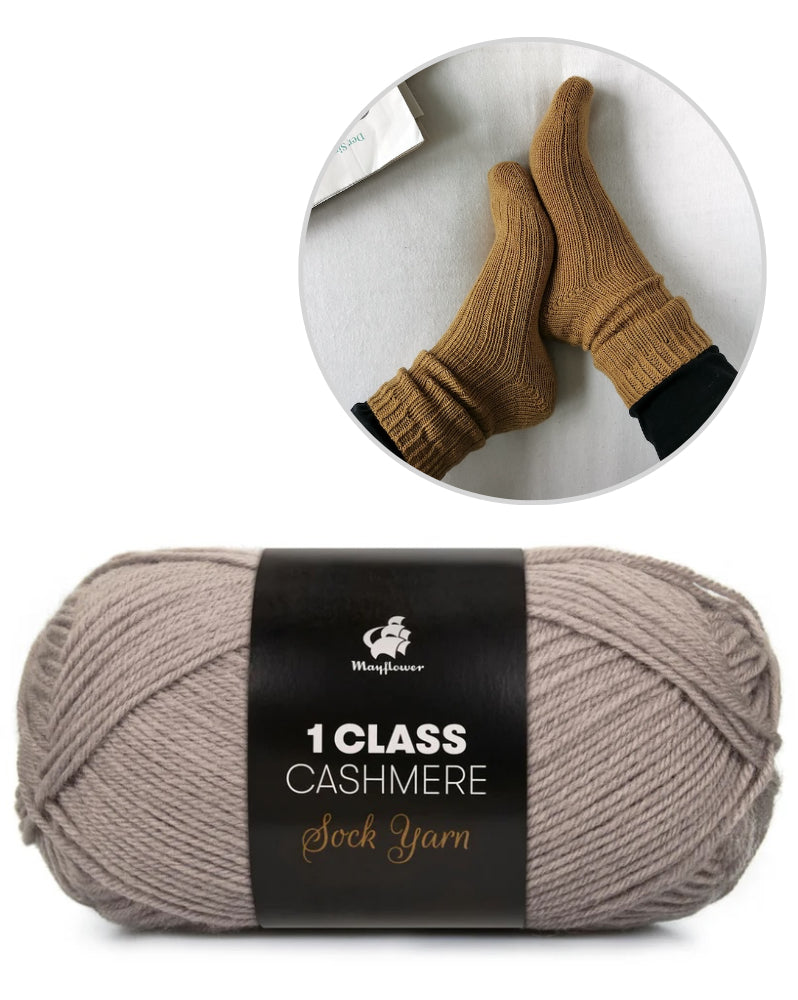 Basic Socks Light | fine pattern with soft 1 Class Cashmere from Mayflower Denmark