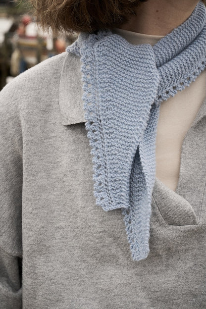 Mosse Mini Scarf | superenkelt mini-halstørklæde af Alva Cashmere Revive fra BC Garn