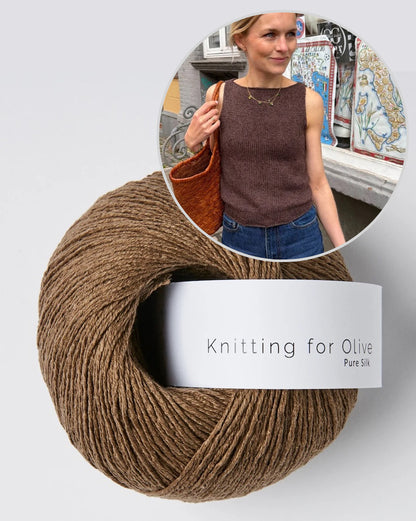 Bea Top | bezaubernd kühl schmeichelnd aus Pure Silk von Knitting for Olive
