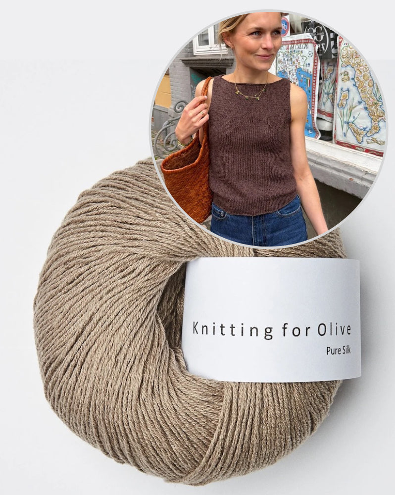 Bea Top | bezaubernd kühl schmeichelnd aus Pure Silk von Knitting for Olive