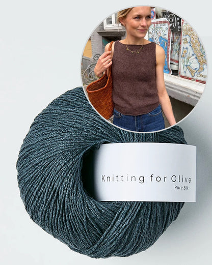 Bea Top | bezaubernd kühl schmeichelnd aus Pure Silk von Knitting for Olive