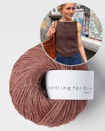 Bea Top | bezaubernd kühl schmeichelnd aus Pure Silk von Knitting for Olive