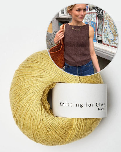 Bea Top | bezaubernd kühl schmeichelnd aus Pure Silk von Knitting for Olive