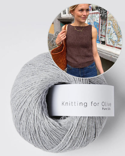Bea Top | bezaubernd kühl schmeichelnd aus Pure Silk von Knitting for Olive