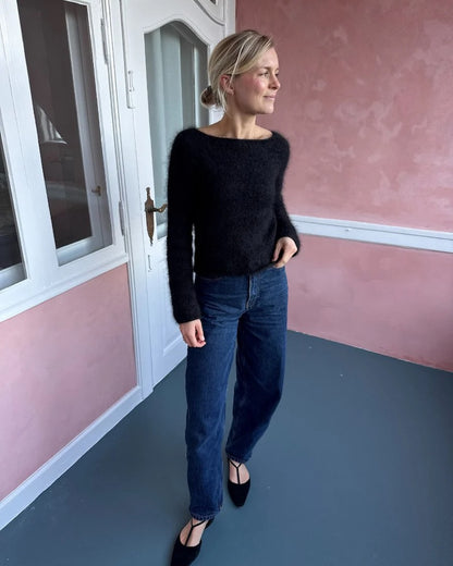 Bea Blouse | delicate silhouette from Primo Tynn Silk Mohair by Sandnes Garn