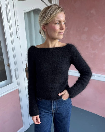 Bea Blouse | delicate silhouette from Primo Tynn Silk Mohair by Sandnes Garn