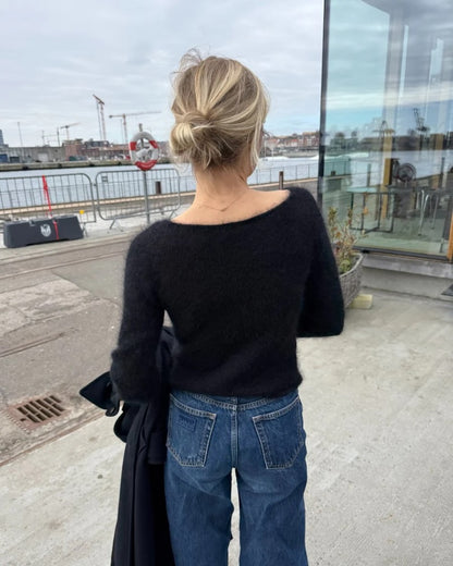 Bea Blouse | delicate silhouette from Primo Tynn Silk Mohair by Sandnes Garn