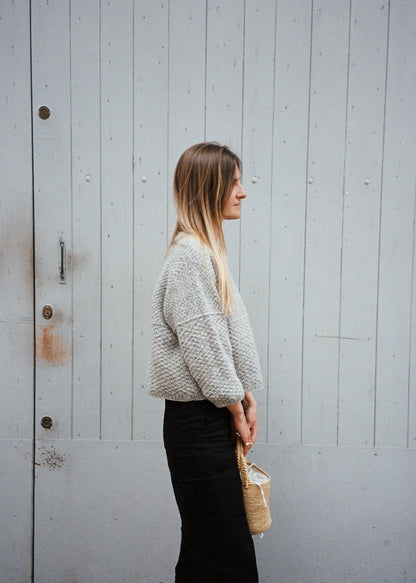 River Jumper Lambswool Edition | fint mönster och boxig passform från Biches & Bûches