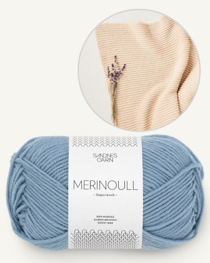 Couverture Billie pour bébé - avec tutoriel gratuit | super douce en laine mérinos de Sandnes Garn